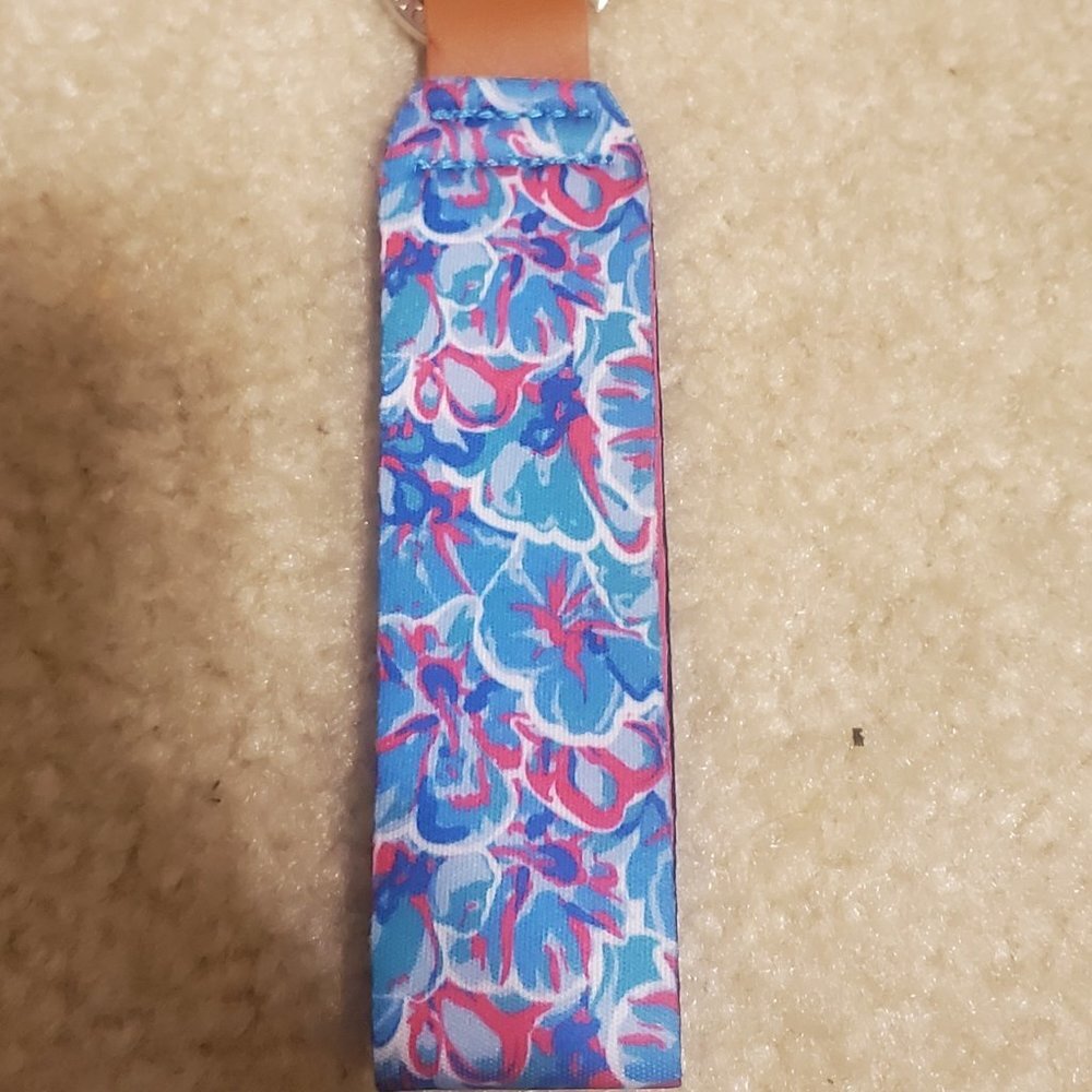 SIMPLY SOUTHERN  HIBISCUS KEY FOB - Picture 3 of 3